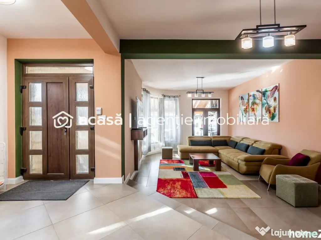 Casă SMART cu 5 camere, teren 720 mp, fotovoltaice 13 kW... 