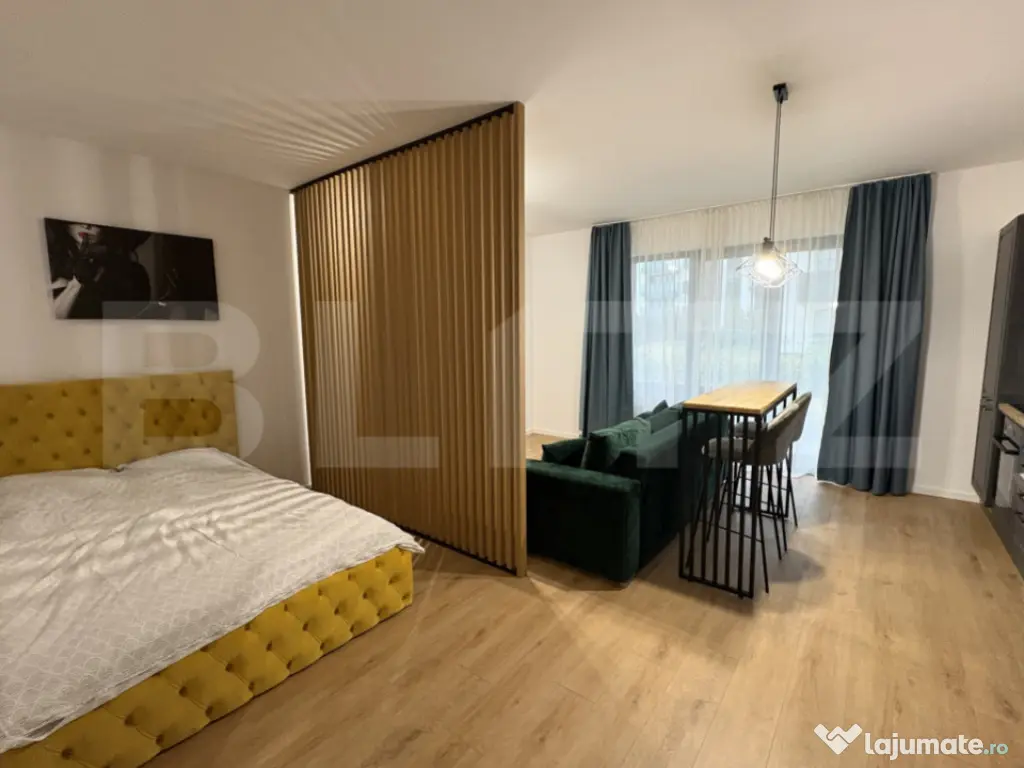 Studio modern, 40mp, parcare, zona Semicentrala