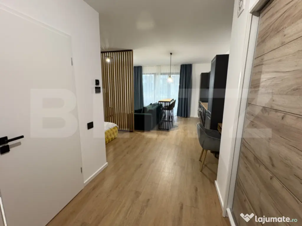 Studio modern, 40mp, parcare, zona Semicentrala