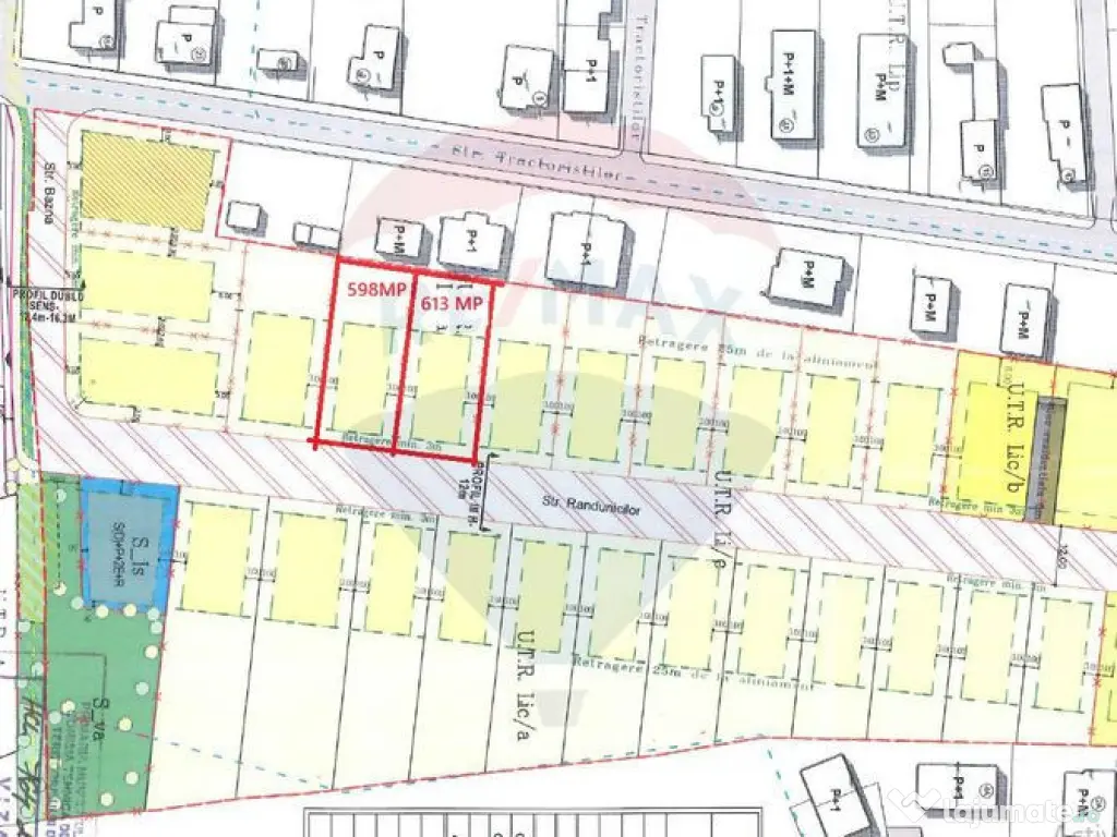 Teren pentru duplex de vanzare in Someseni! Liu! 610 MP 