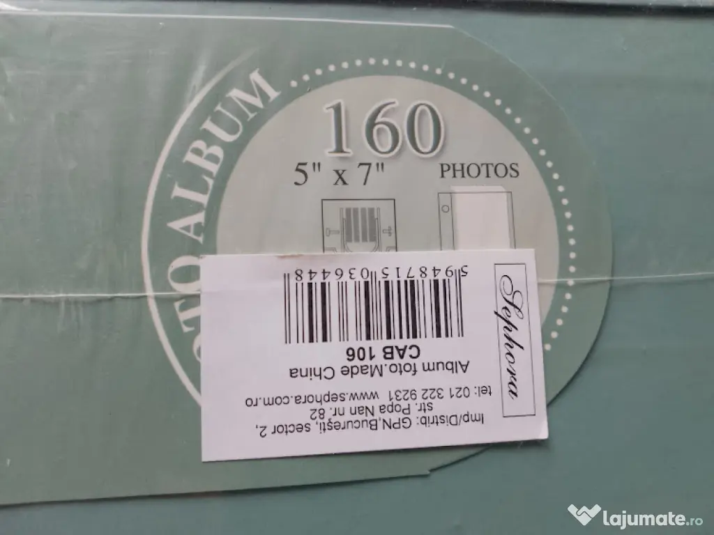 Set 2 Albume Foto în Cutie Cadou – Format 13×18 cm (160 poze)