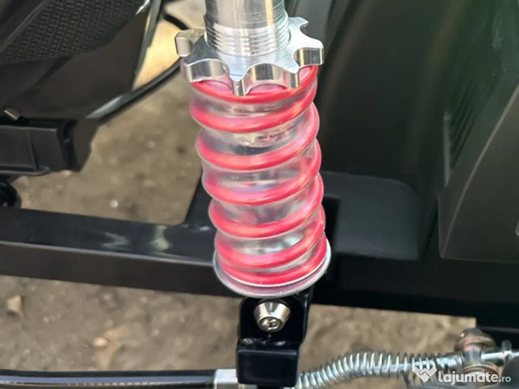 Buggy electric Kinderauto General, 800W 48V 20Ah, roti gonflabile Green 