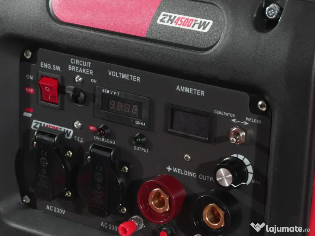 Generator Curent + Invertor Sudura Iesire Curent 3,3KW Benzina +LIVRARE GRATUITA 