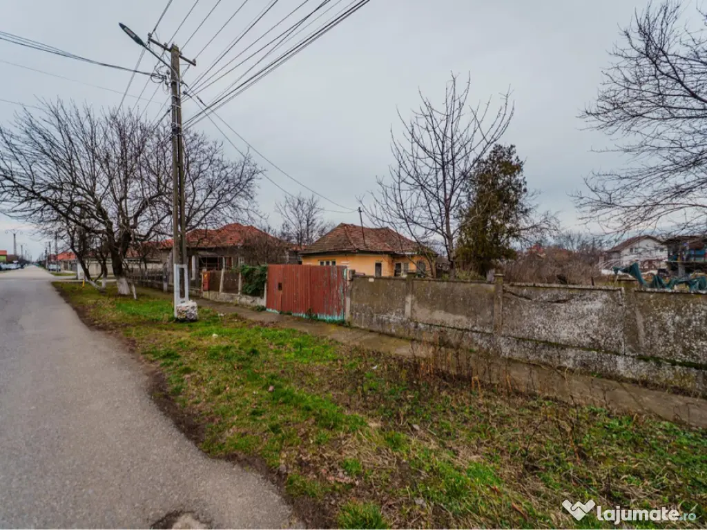 Teren 1.216 mp intravilan cu casă veche 58 mp - Vladimirescu