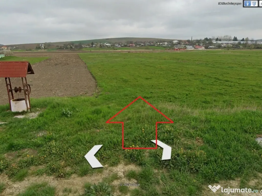 Teren 5400 mp front stradal 33 m