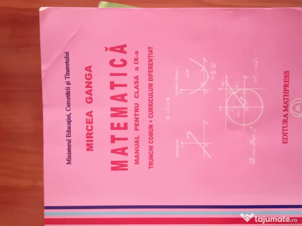 Manuale de matematică, 9,10,11,12. M1 micea gand 
