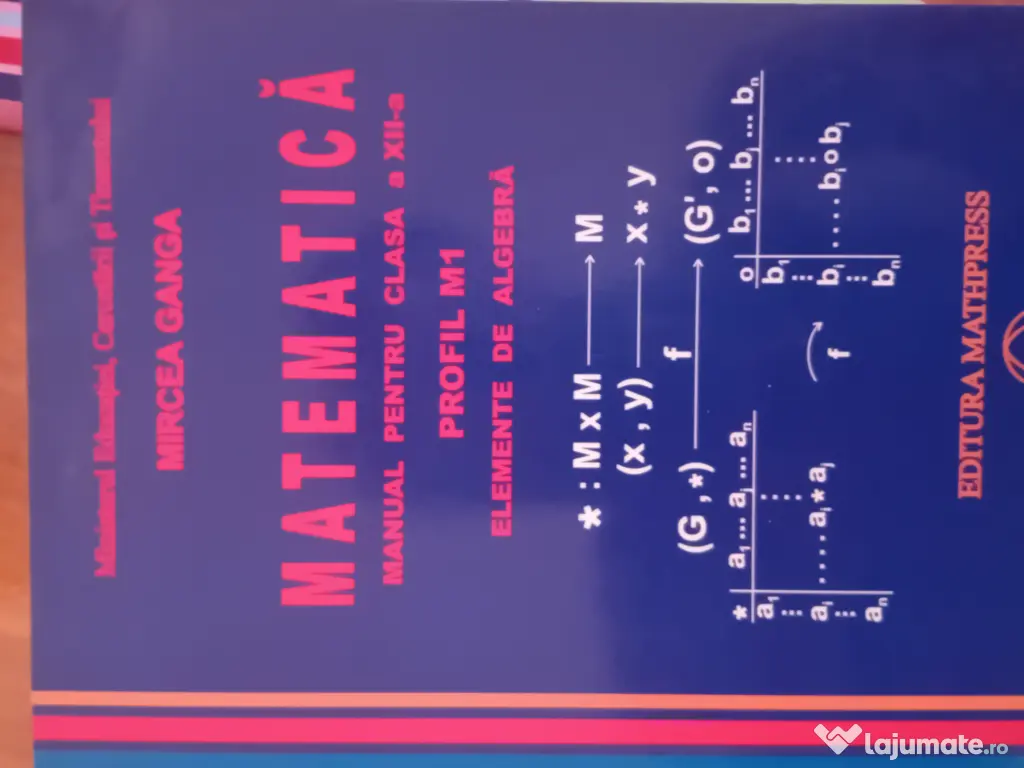 Manuale de matematică, 9,10,11,12. M1 micea gand 