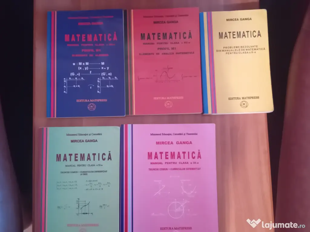 Manuale de matematică, 9,10,11,12. M1 micea gand 