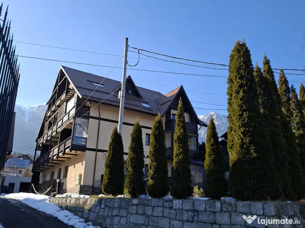 Vânzare apartament 2 camere în vila+loc parcare in Poiana Tapului,Busteni 