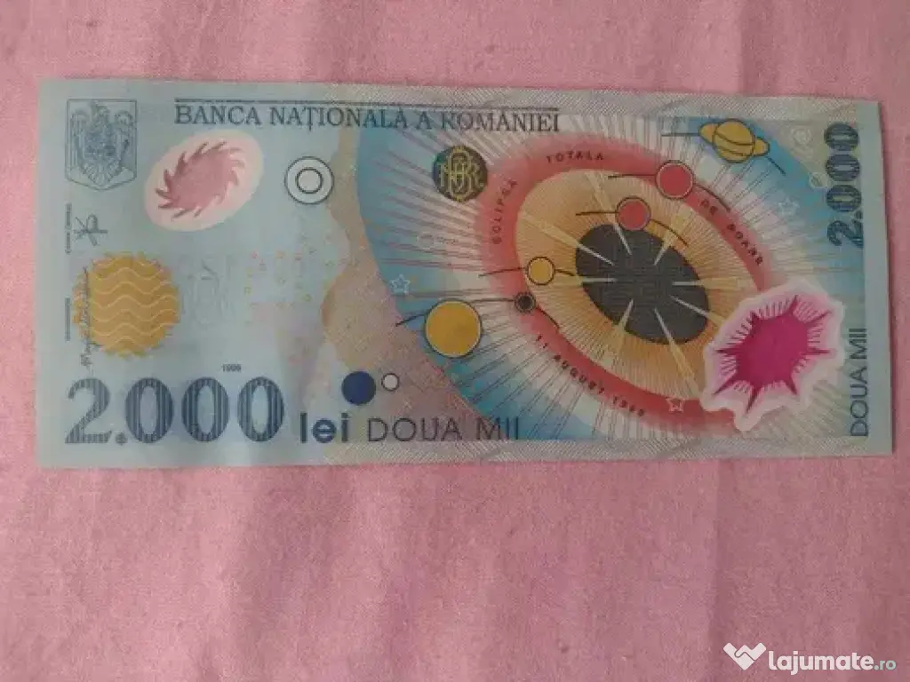 Bancnota Eclipsa 2000 lei