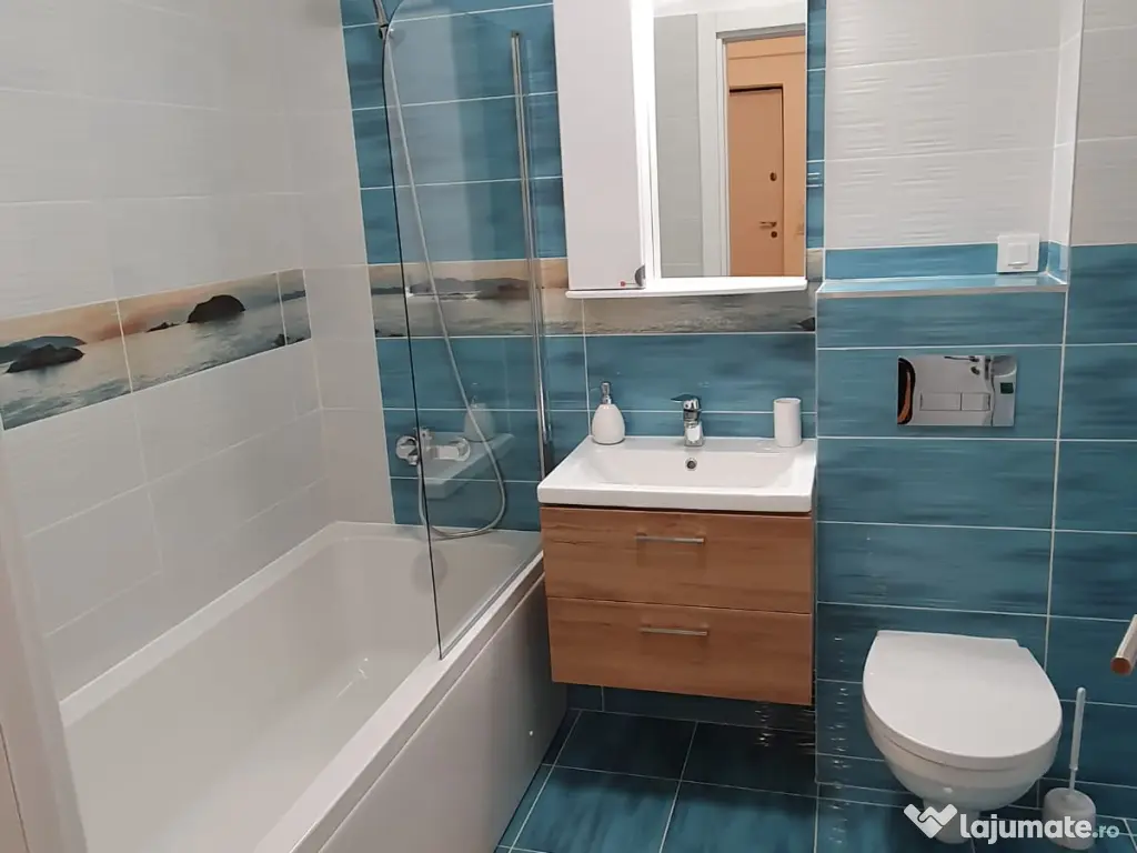 Inchiriez garsoniera coresi bloc nou 