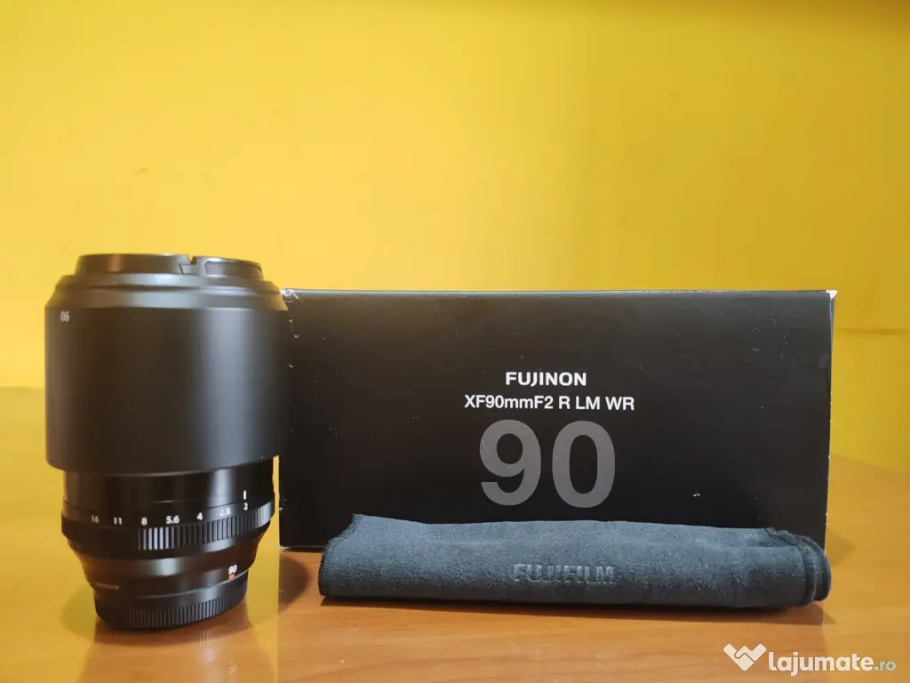 Obiectiv Fujifilm XF 90mm f 2 R LM WR impecabil Portrete la superlativ! 