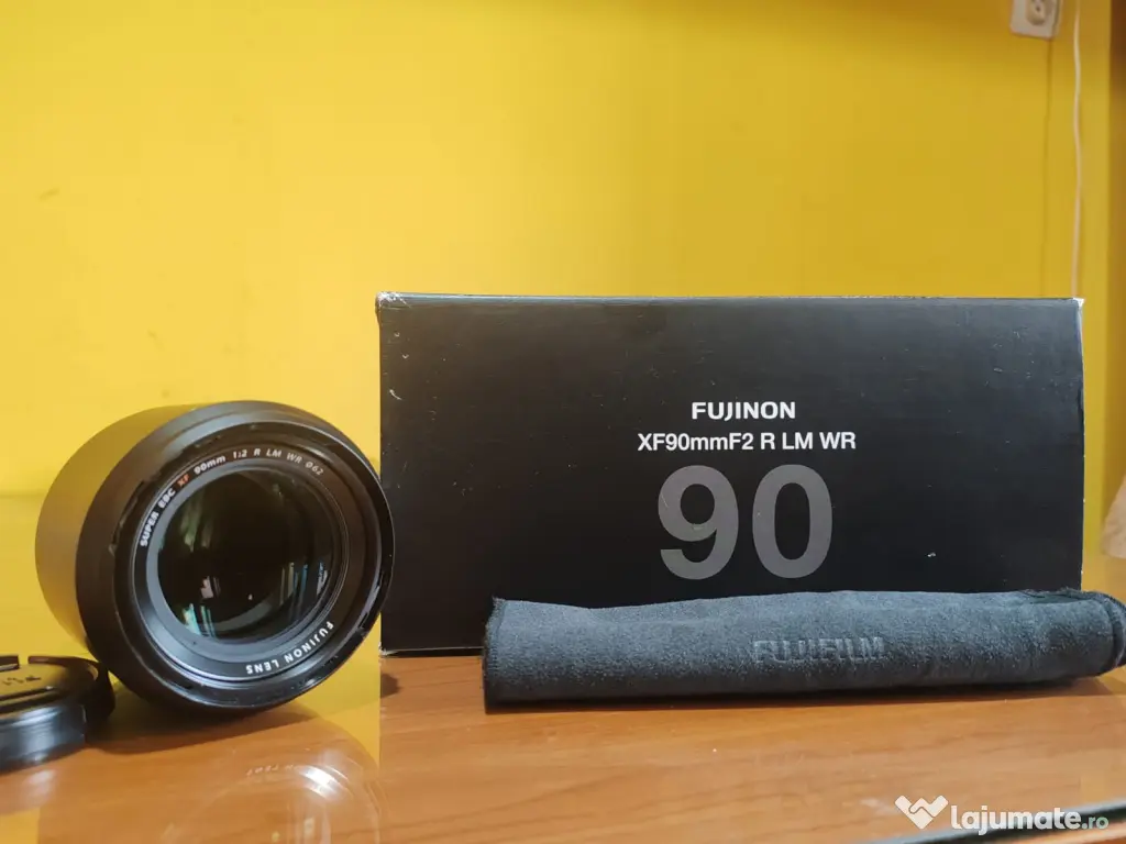 Obiectiv Fujifilm XF 90mm f 2 R LM WR impecabil Portrete la superlativ! 
