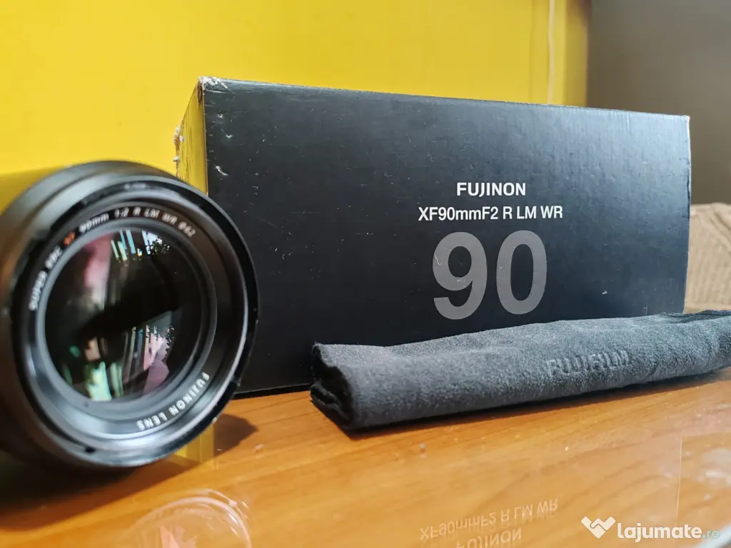 Obiectiv Fujifilm XF 90mm f 2 R LM WR impecabil Portrete la superlativ! 