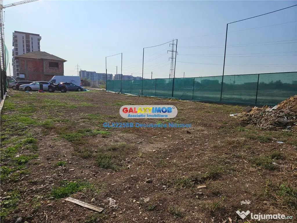 Teren intravilan pe strada Stelelor in Militari Residence 80