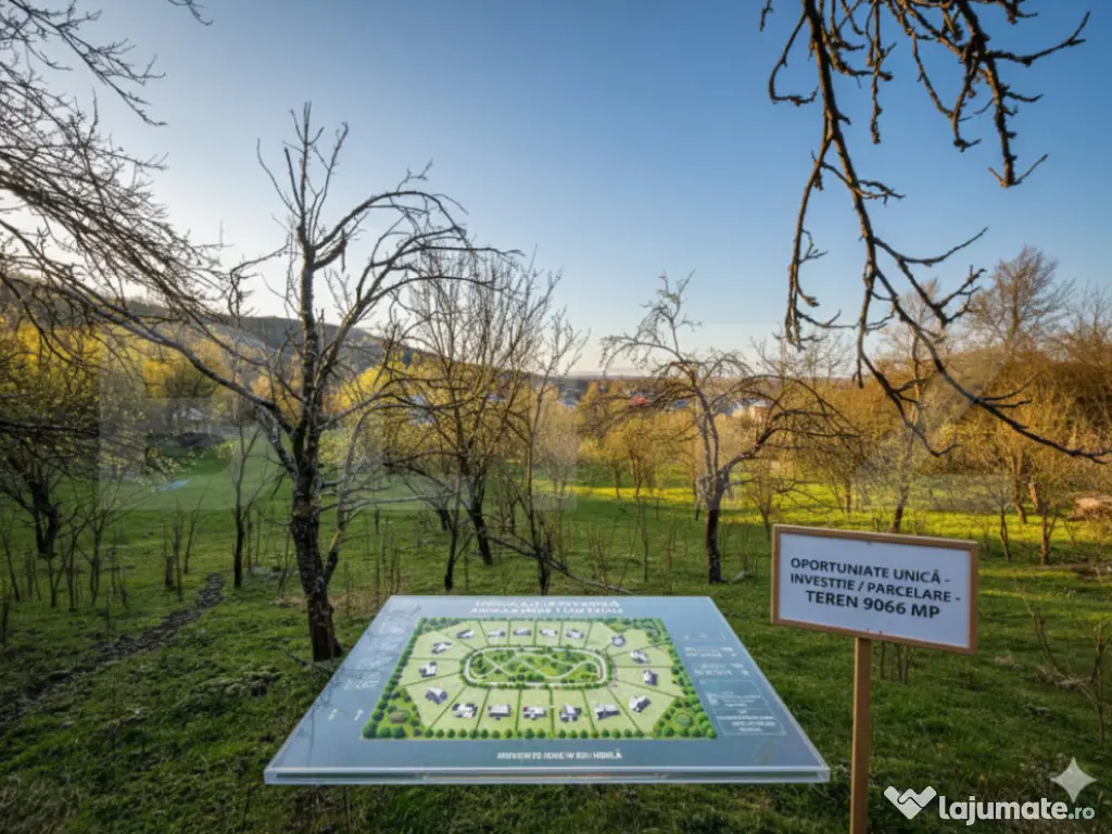 Teren intravilan, 9066 mp, zona Aninoasa 