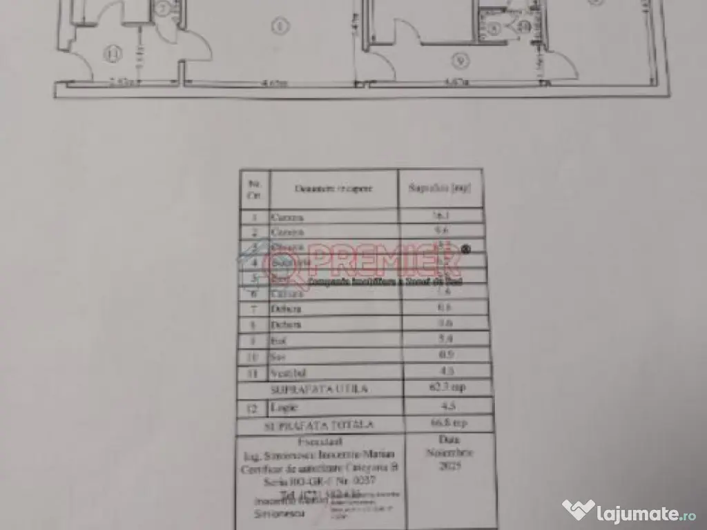 Emil Racoviță – Aleea Terasei | Apartament 3 camere 