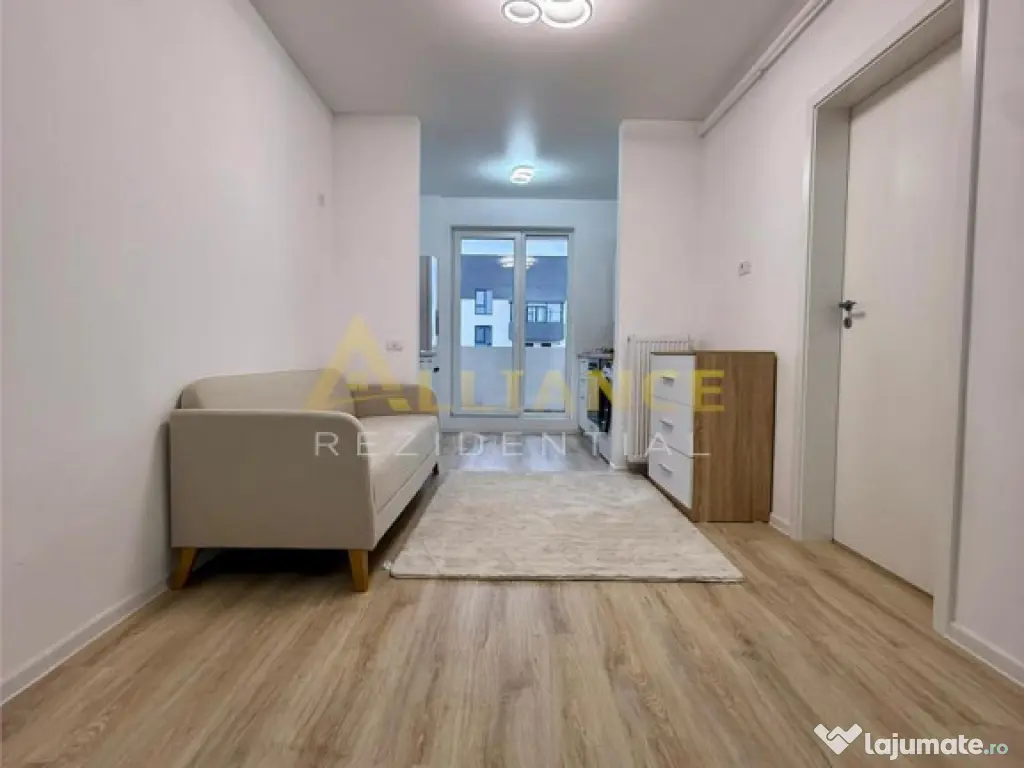 Apartament tip studio ~ Mobilat-utilat