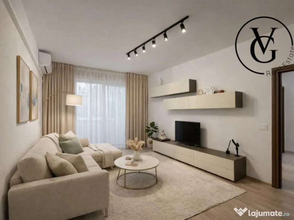 Apartament 2 camere Carol City Park complet mobilat