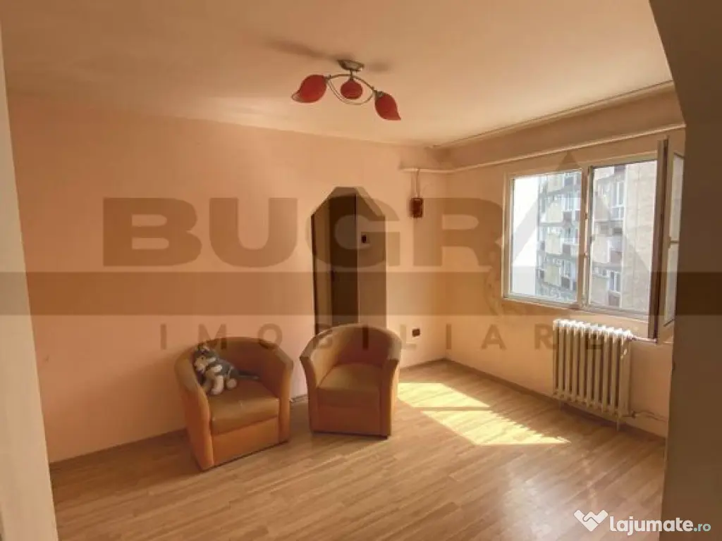 Apartament de 3 camere finisat clasic, zona strazii Paran... 