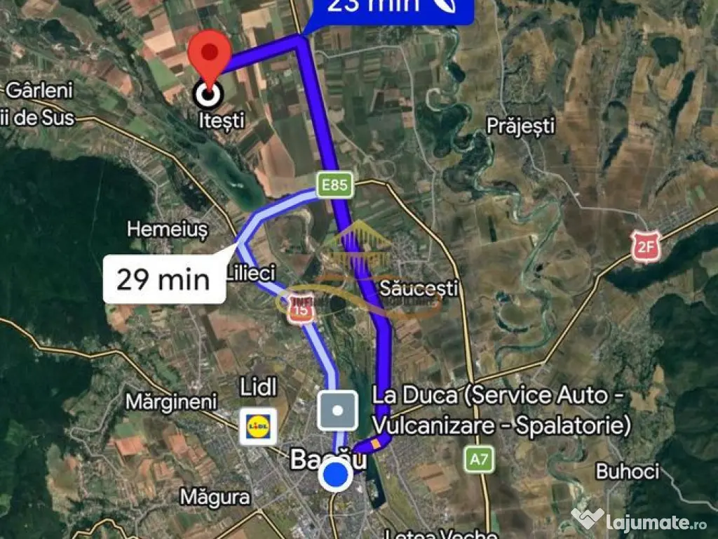 Teren agricol extravilan in Itesti de vanzare 