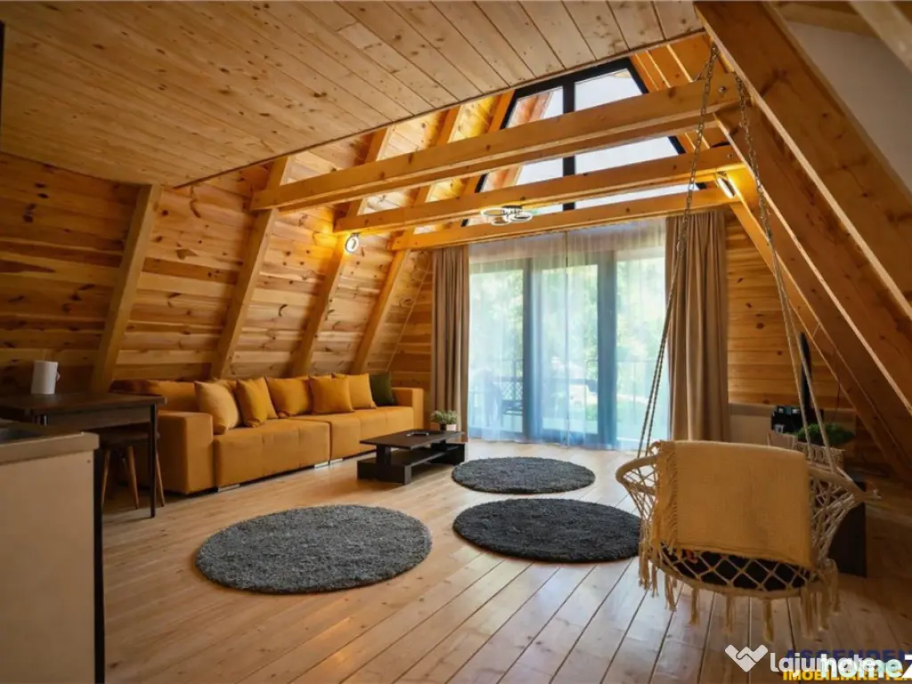 3 rezidente elegante, tip A frame, constructie 2025, Moieciu