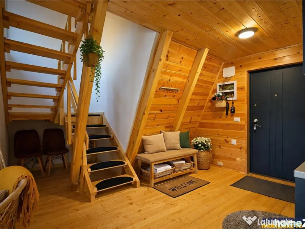 3 rezidente elegante, tip A frame, constructie 2025, Moieciu