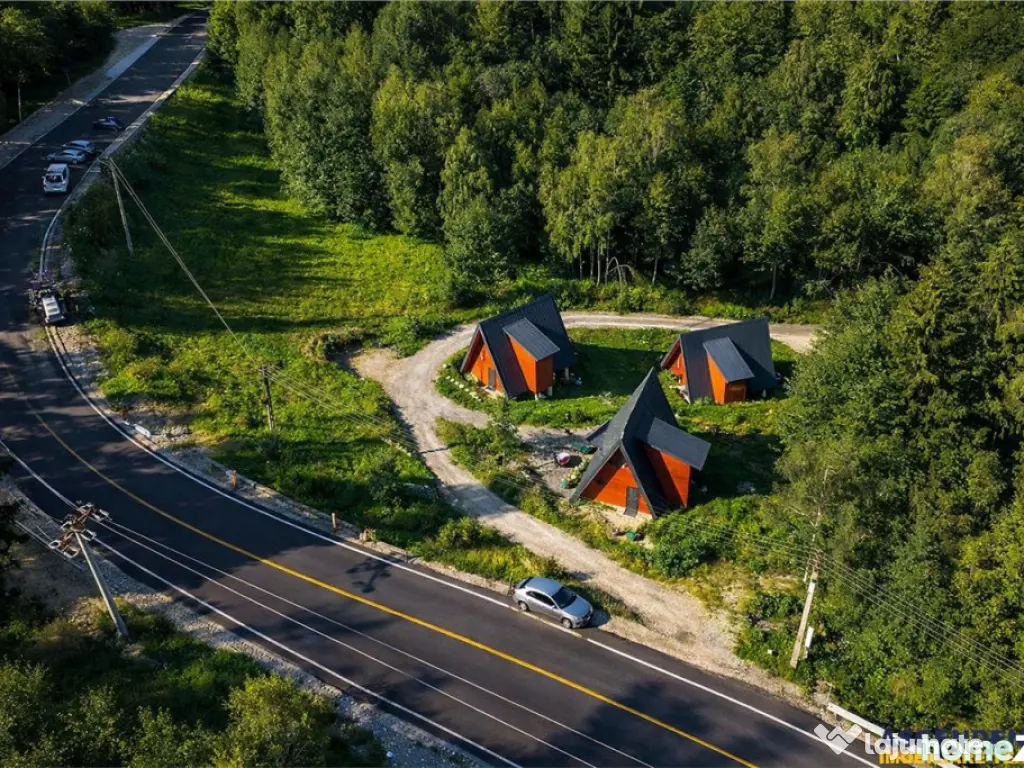 3 rezidente elegante, tip A frame, constructie 2025, Moieciu