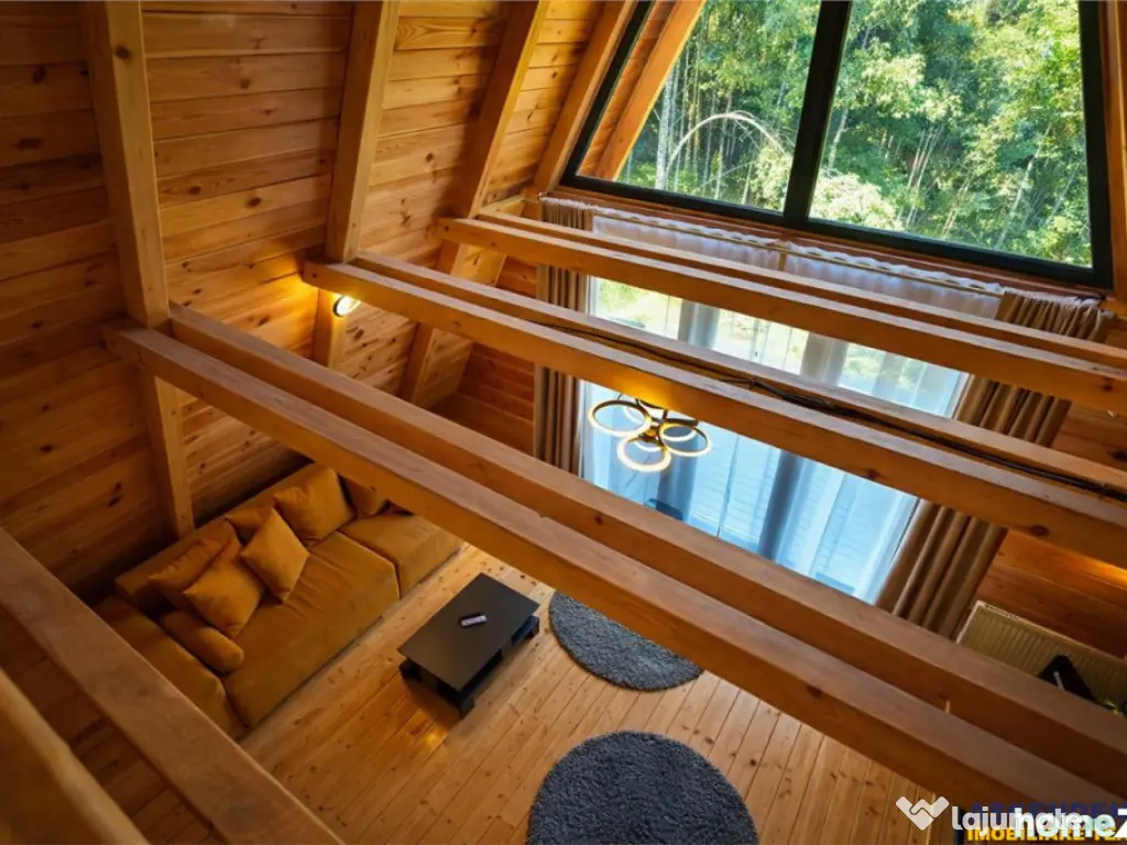 3 rezidente elegante, tip A frame, constructie 2025, Moieciu