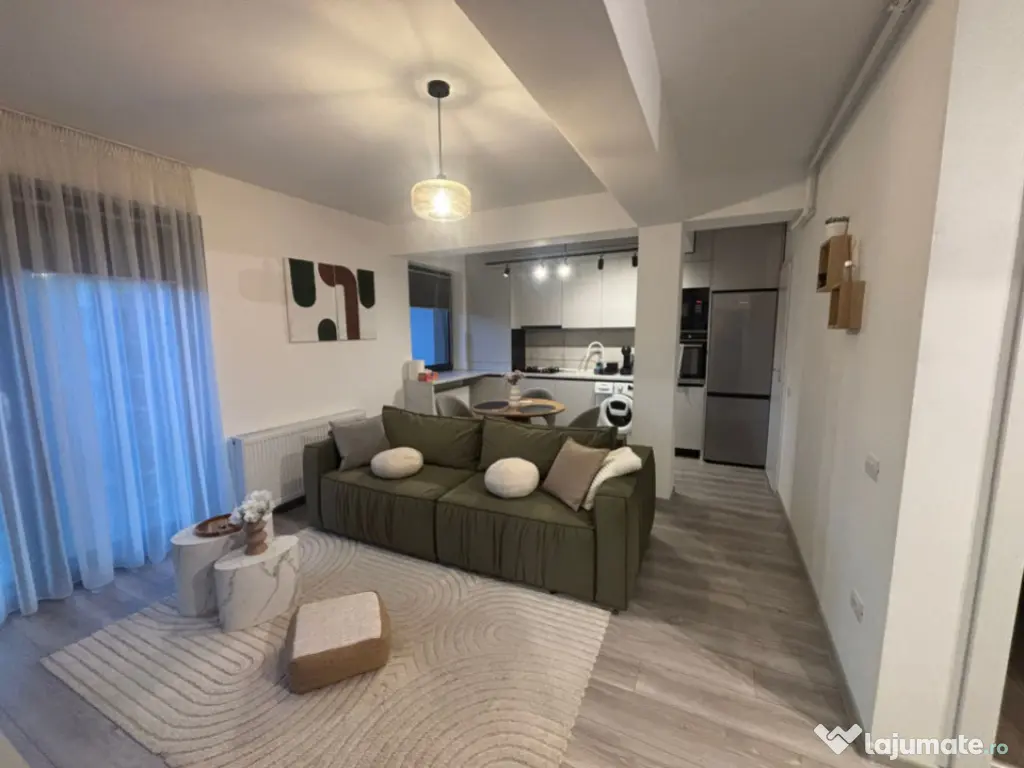 Studio mobilat, utilat calitate PREMIUM cu Balcon și Parcar 