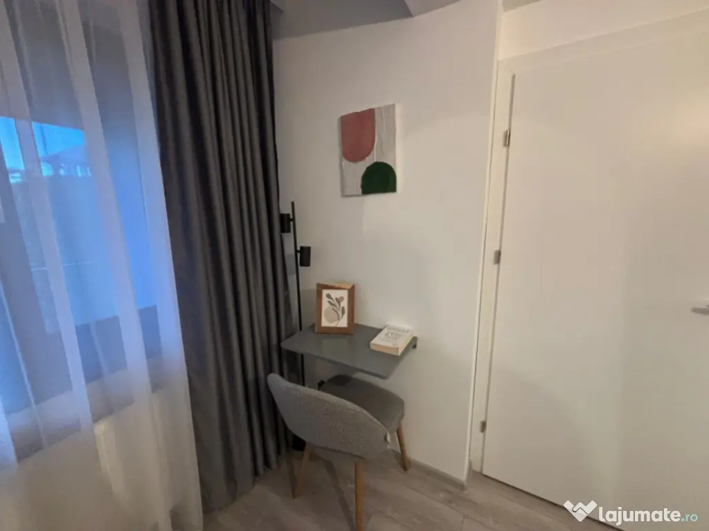 Studio mobilat, utilat calitate PREMIUM cu Balcon și Parcar 