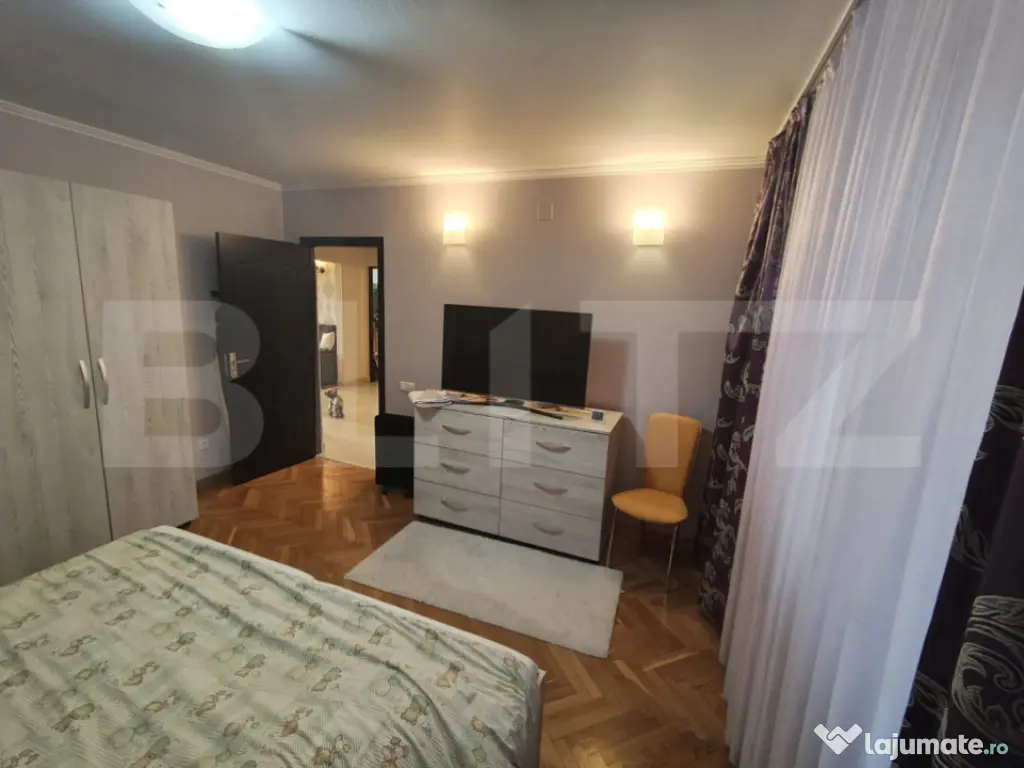 Apartament 4 camere, 81 mp, zona Decebal