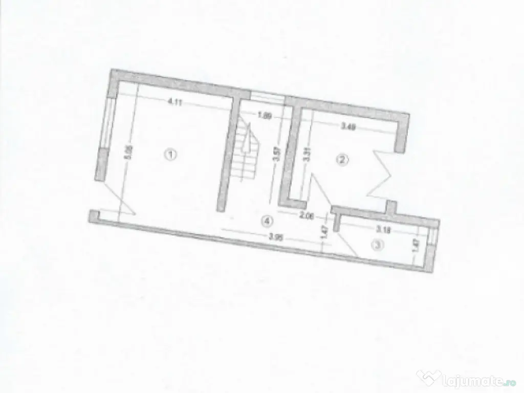 Casa P+1 de vanzare, 3 camere, 92.60mp, situata in zona Navo 