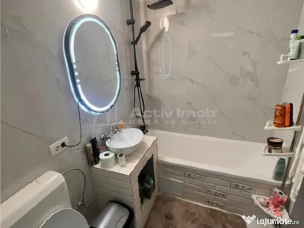 3 camere, decomandat,71 mp utili, etaj 4, Pompieri 