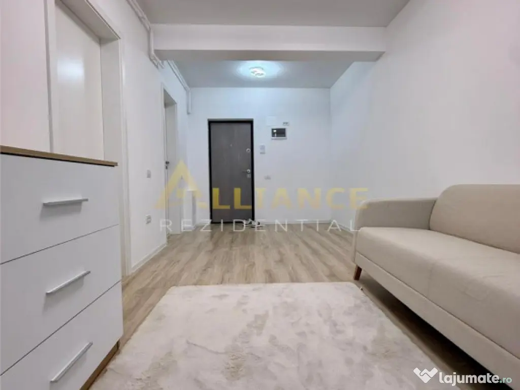 Apartament 2 camere tip studio, mobilat si utilat, parcare s 