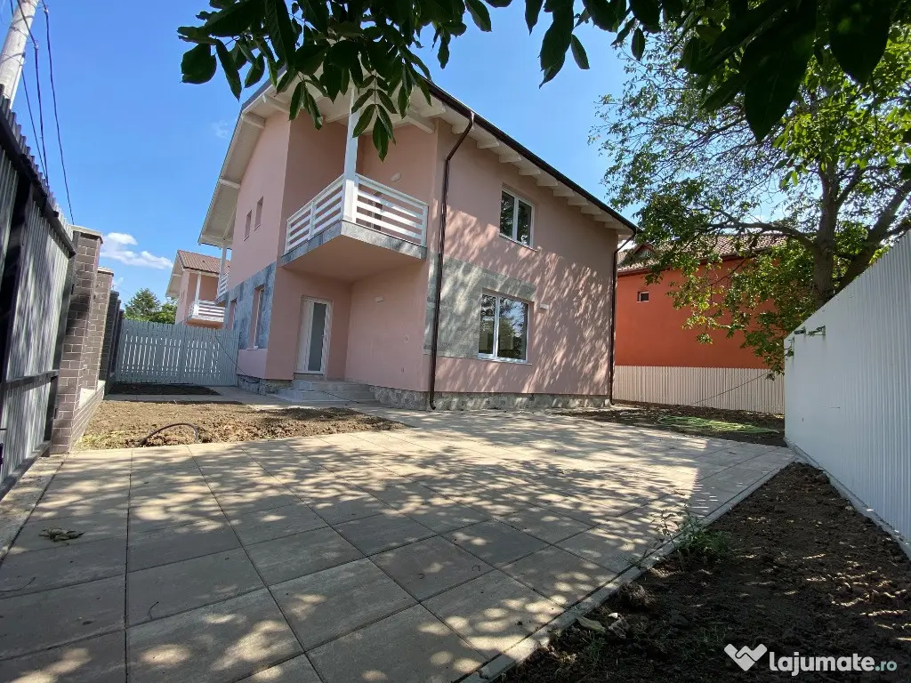 Vila P+E+pod Saftica Balotesti, Tunari, 120 mp utili, 370 mp curte 