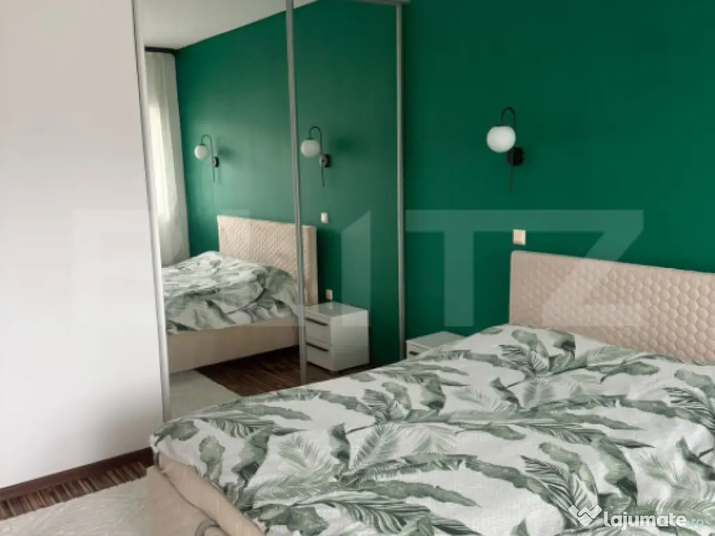 Apartament 2 camere, 59 mp, parcare, zona Stadionului