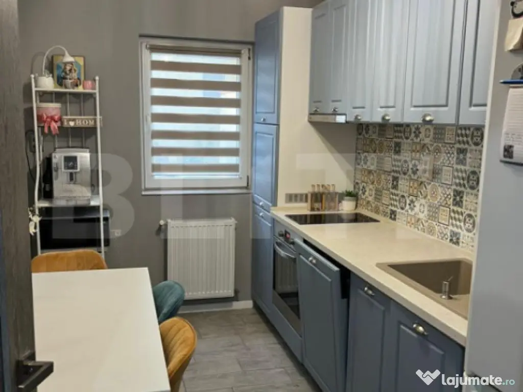 Apartament modern cu 2 camere, complet mobilat, 48mp, parcar 