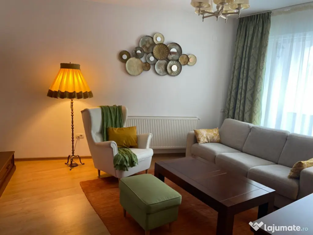 Apartament cu 2 camere 65 mp, decomandat, etaj intermediar, 