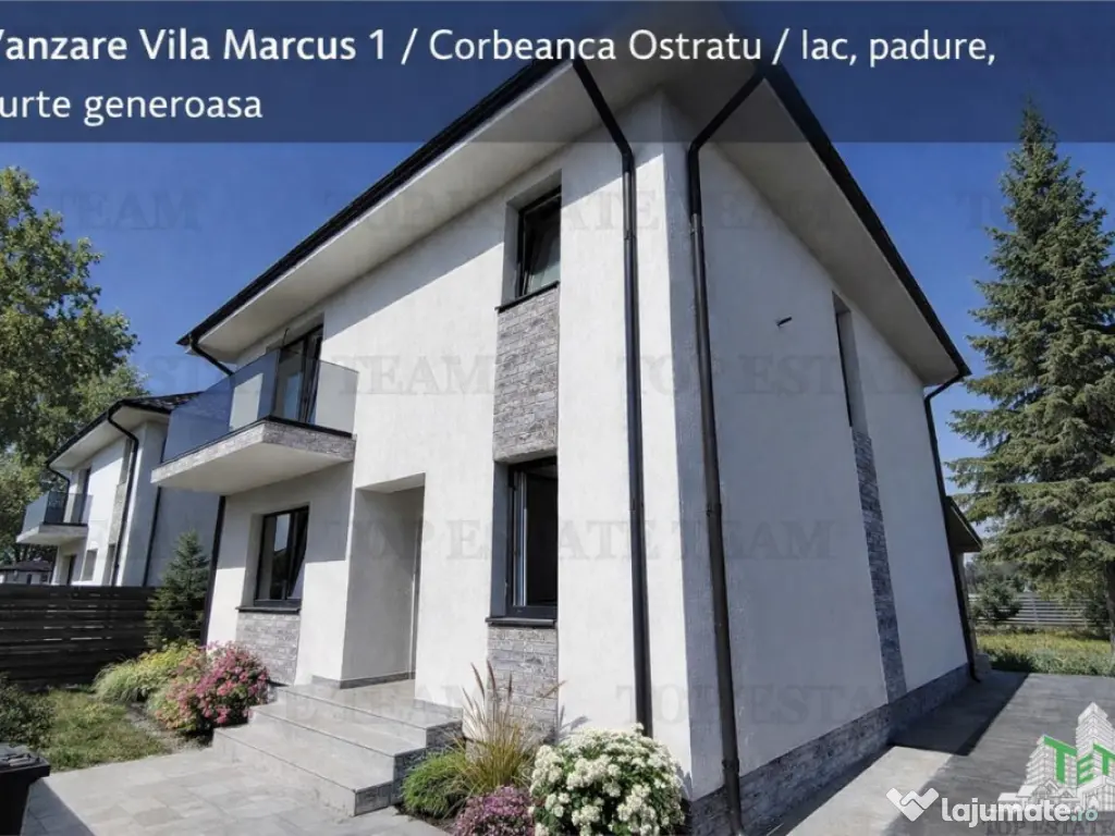 Vila Marcus 1/Corbeanca Ostratu/curte generoasa 