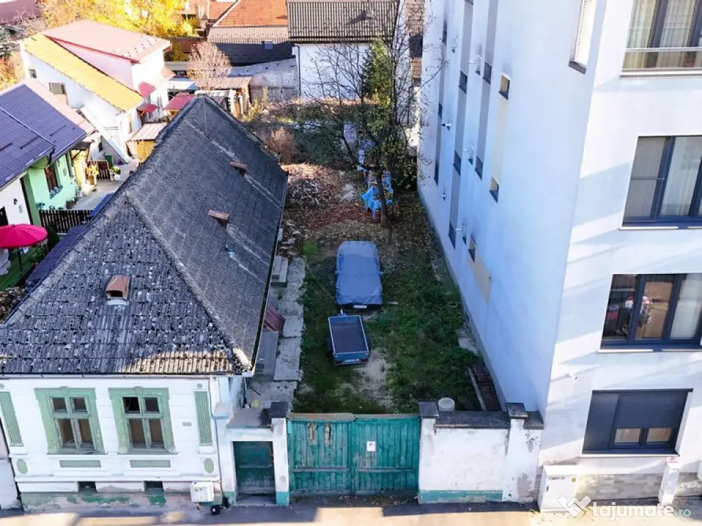 Lot teren de 597 mp | Casa renovabila | (PUZ si CU Bloc P... 