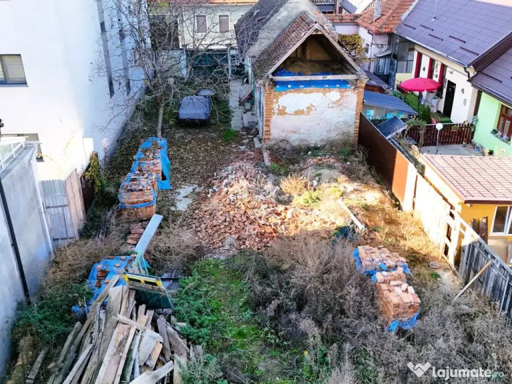 Lot teren de 597 mp | Casa renovabila | (PUZ si CU Bloc P... 