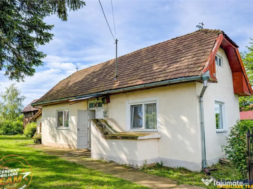 FILM! Casa pitoreasca anexe 1.500mp teren, Santionlunca, 