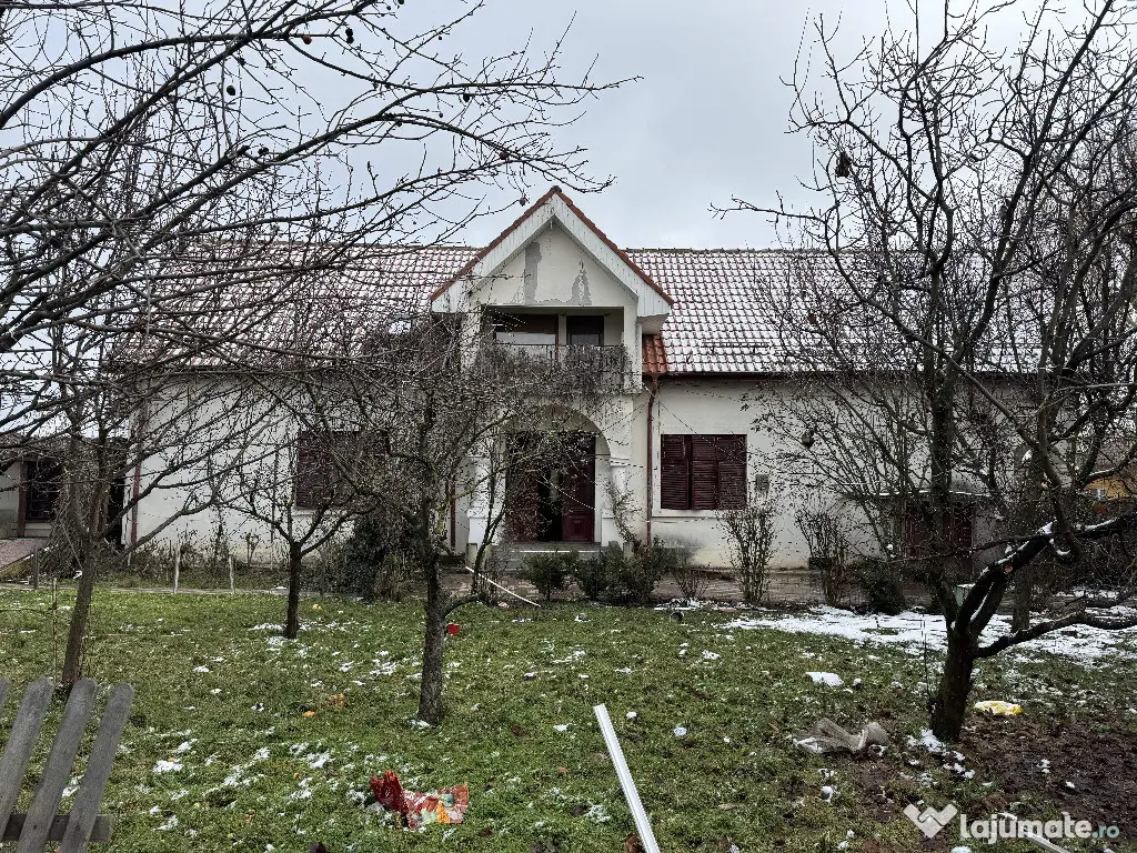 Vila P+M si ANEXA cu GARAJ, T = 1150 mp, D=28 m, Slatioara, zona centr