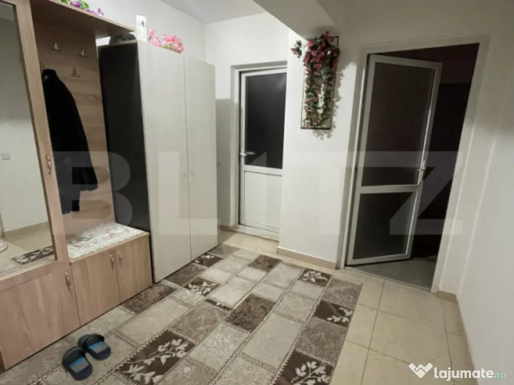 Microapartament, 43 mp, Boxă la subsol (100 mp) - Burdujeni 