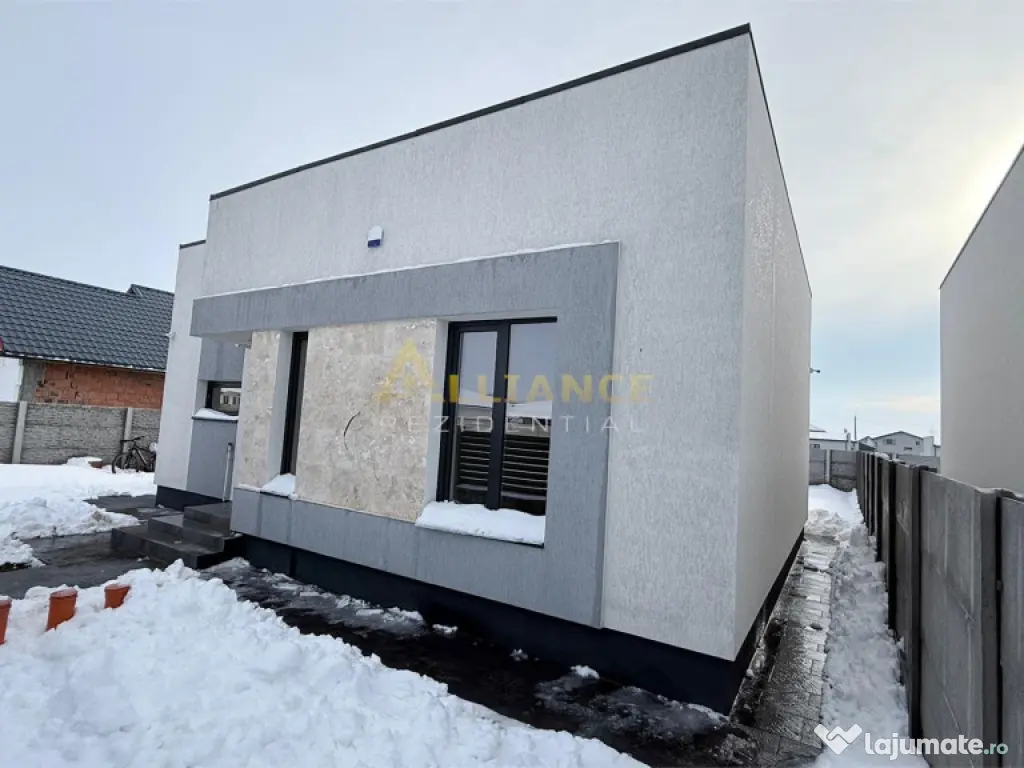 Casa Individuala - 3 camere - 2 bai - 371 mp teren 