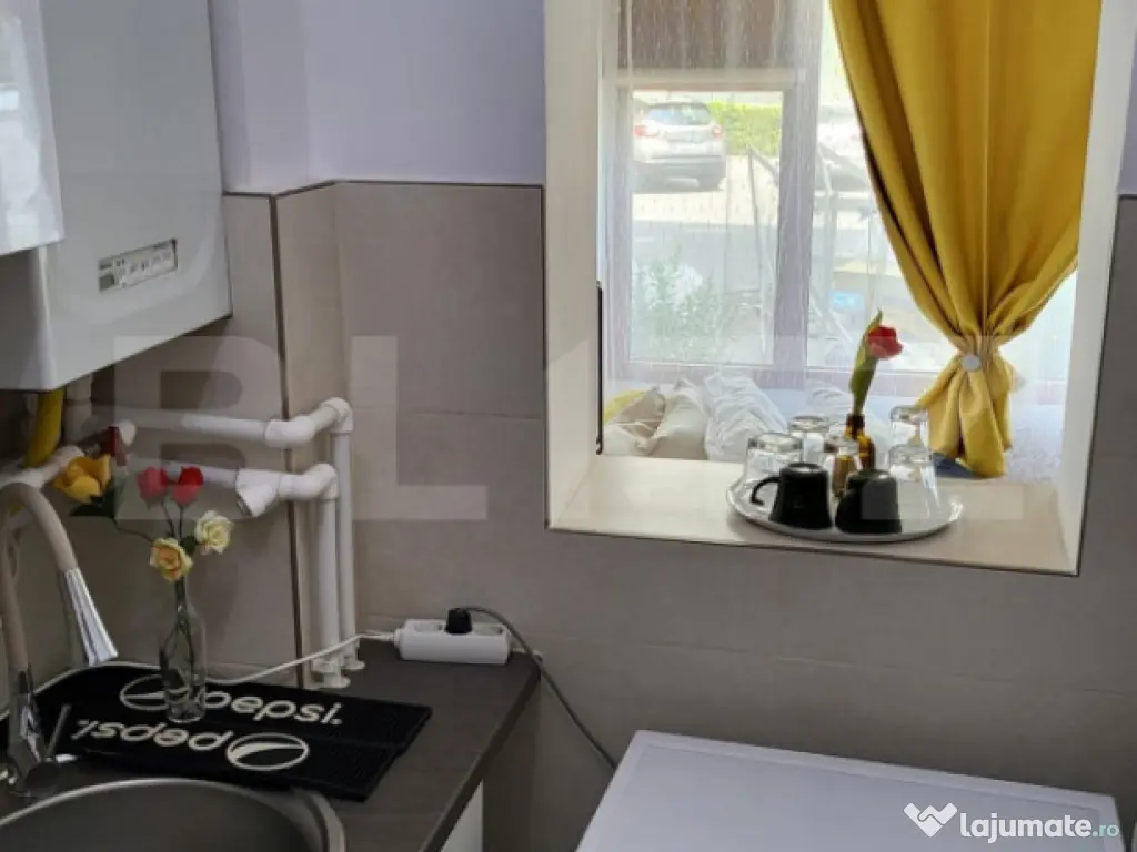 APARTAMENT CU 1 CAMERA FOARTE GENEROS-POZITIE EXCELENTA 