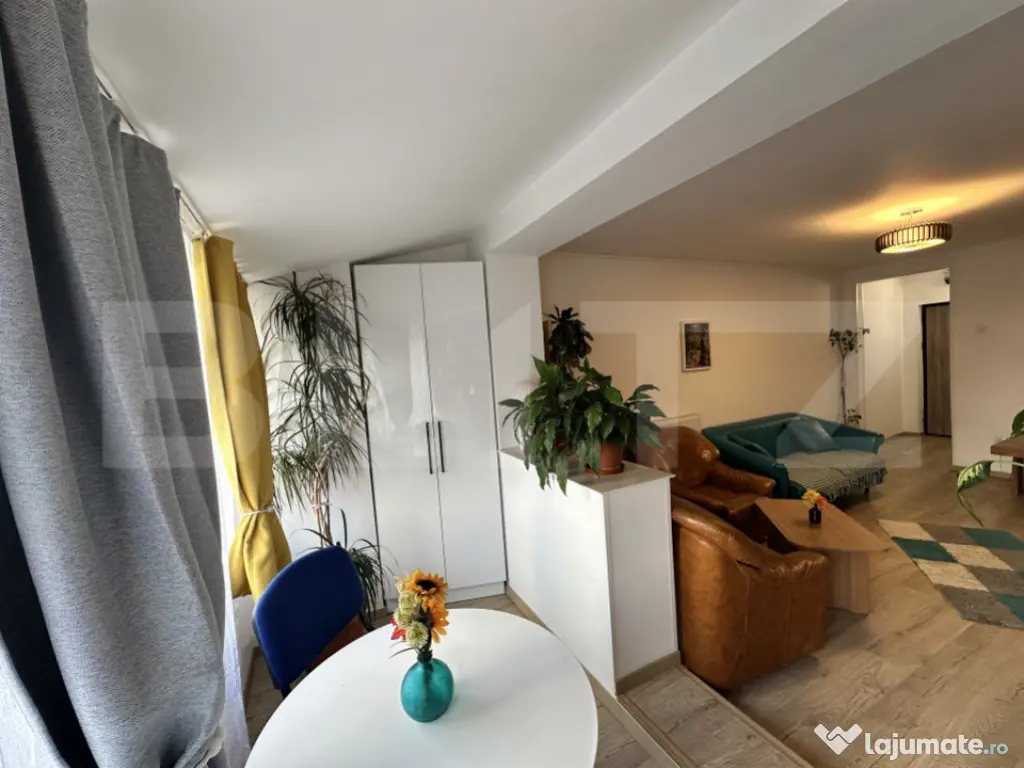 APARTAMENT CU 1 CAMERA FOARTE GENEROS-POZITIE EXCELENTA 