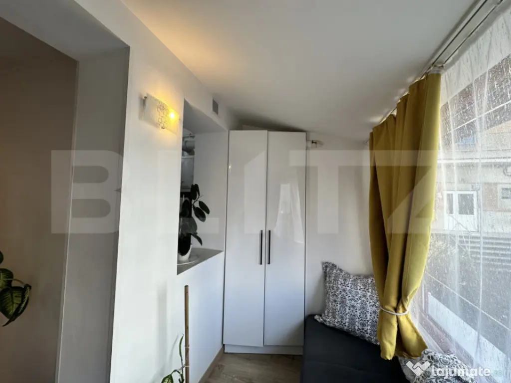 APARTAMENT CU 1 CAMERA FOARTE GENEROS-POZITIE EXCELENTA 