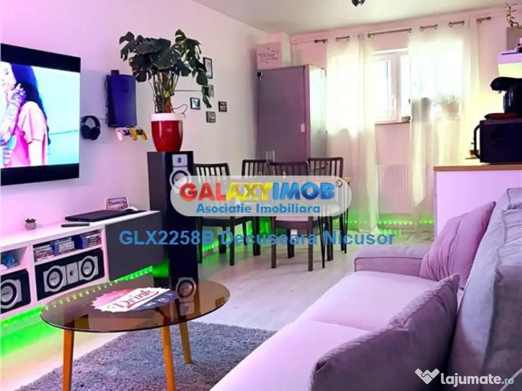 Apartament 2 camere Mobilat Utilat Ilie Petre, 40 mpu, 61.9 